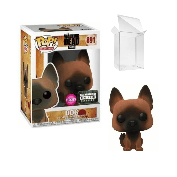 Funko Pop! Televistion: The Walking Dead - Dog #891 Supply Drop Exclusive Flocked