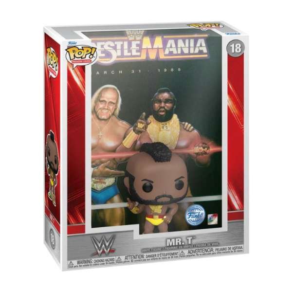 Funko Pop! WWE - Mr. T WrestleMania #18 Special Edition Exclusive