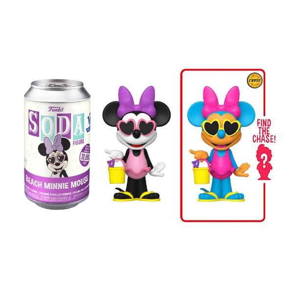 Funko SODA Pop! Disney: Beach Minnie Mouse exclusive (Sealed kans op Chase)