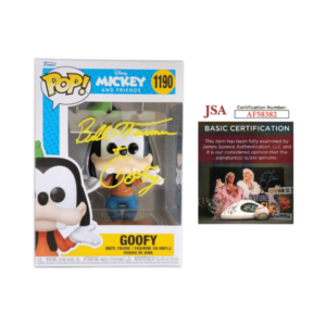 Gesigneerde Funko Pop! Disney: Mickey and Friends - Goofy #1190 (Signed by Bill Farmer)