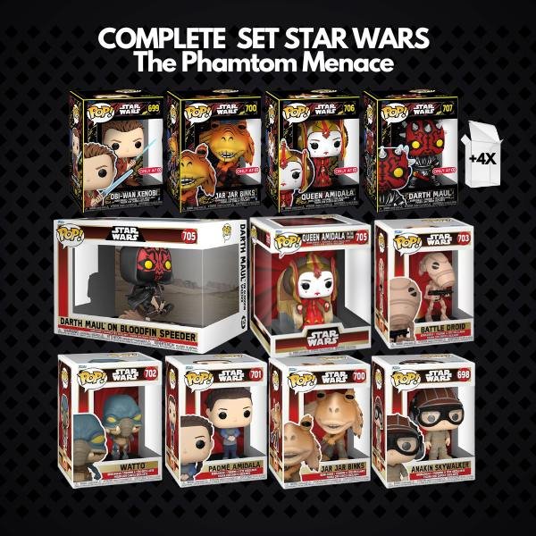 Star Wars Set of store Funko Pops