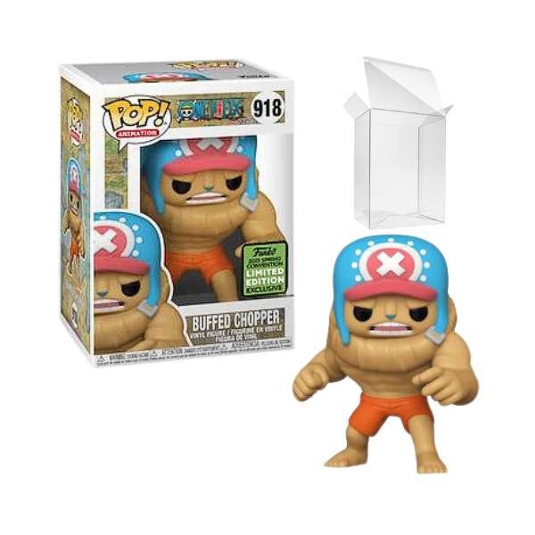 Funko Pop! Animation One Piece - Buffed Chopper #918 ECC Convention Exclusive [7.5 10]