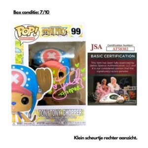 Funko Pop! Gesigneerd One Piece - TonyTony. Chopper #99 (Signed by Lisa Ortiz)