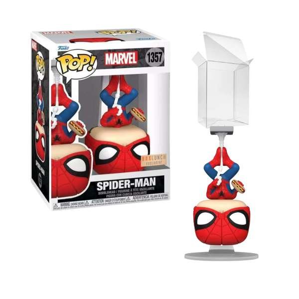 Funko Pop! Marvel: Spider-Man #1357 (Eating Hot Dog) [Boxlunch Exclusive]