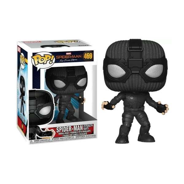 Funko Pop! Marvel Spider-man (Far From Home) Spider-man [Stealth Suit] #469 [7/10]