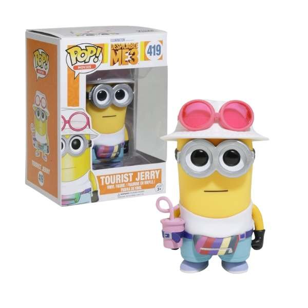 Funko Pop! Movies: Despicable Me 3 - Tourist Jerry #419 [7.5/10]