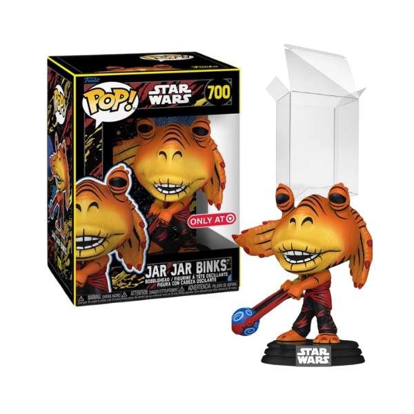 Funko Pop! Star Wars_ Jar Jar Binks #700 (Retro Series) Target Exclusive