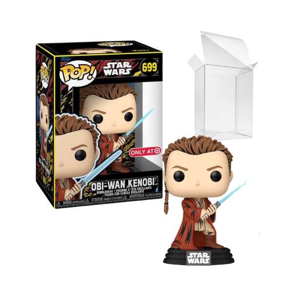 Funko Pop! Star Wars_ Obi-Wan Kenobi #699 (Retro Series) Target Exclusive