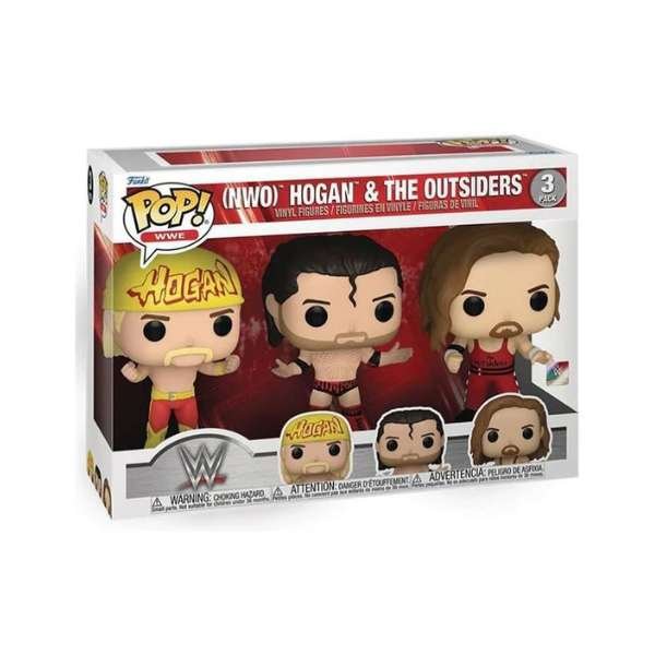 Funko Pop! WWE NWO Hogan & The Outsiders 3-Pack