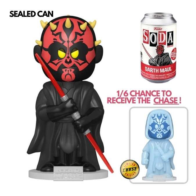 Funko SODA Pop! Star Wars - Darth Maul met Kans op Chase!