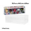 Pop Protector voor 5-Pack [0.5mm] 15.9 cm x 44.5 cm x 8.9cm