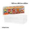 Pop Protector voor 5-Pack [0.5mm] 15.9 cm x 44.5 cm x 8.9cm