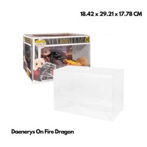 Pop Protector voor Daenerys On Fire Dragon 18.42 x 29.21 x 17.78 CM [0.5mm]