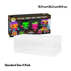 Pop Protector voor Standard Size 4-Pack [0.5mm] 15.9 cm × 34.3 cm × 8.9 cm