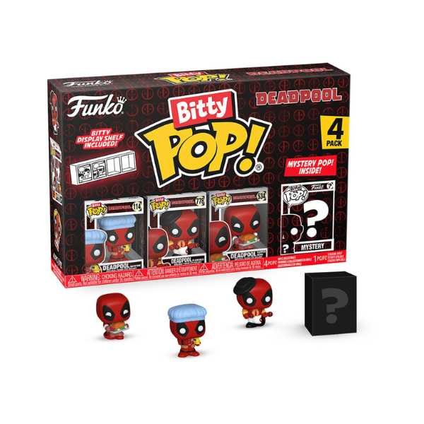 Funko Bitty Pop! Marvel_ Deadpool Sleepover 4-Pack