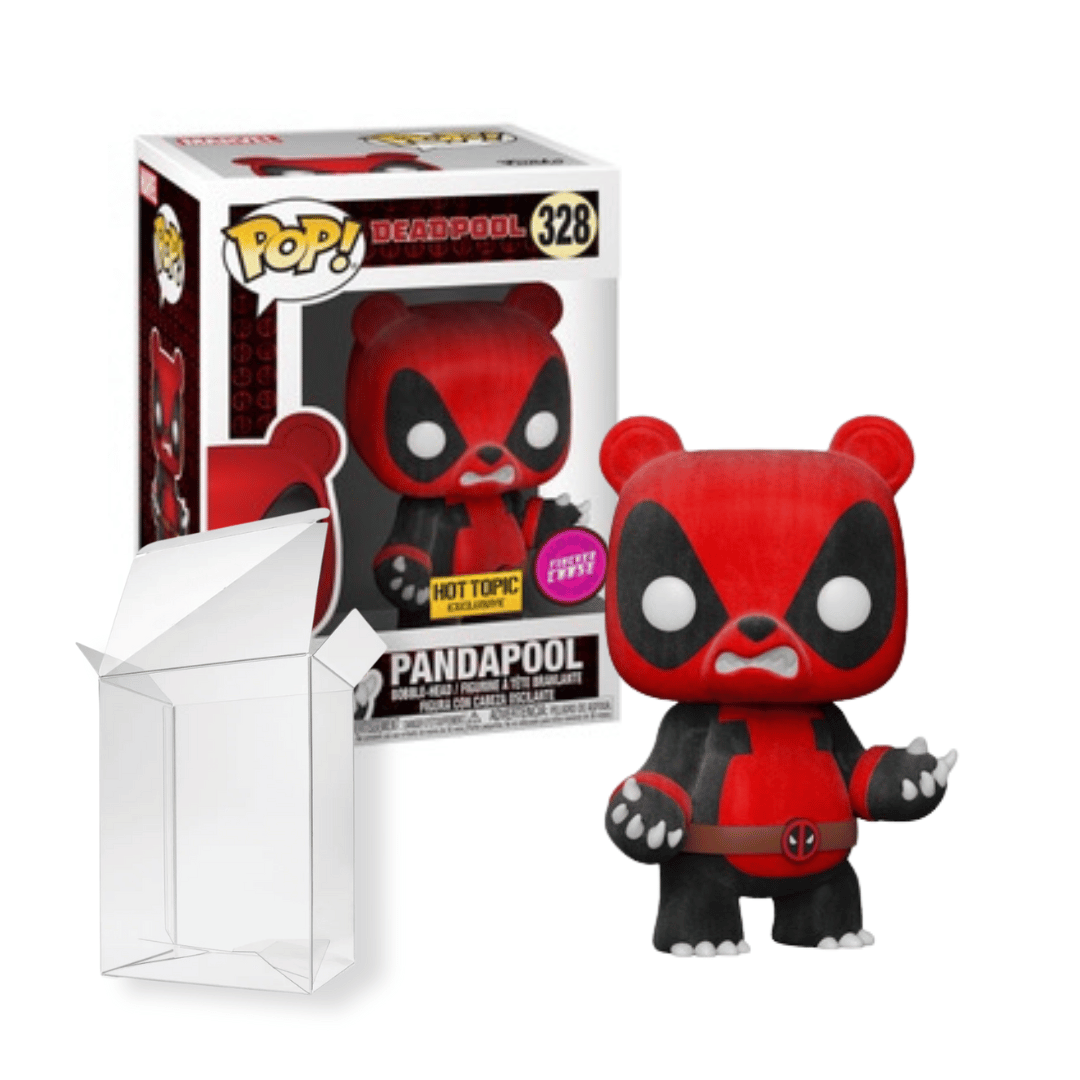 Funko POP! Deadpool: Pandapool (Hot Topic)(Flocked) (CHASE) #328