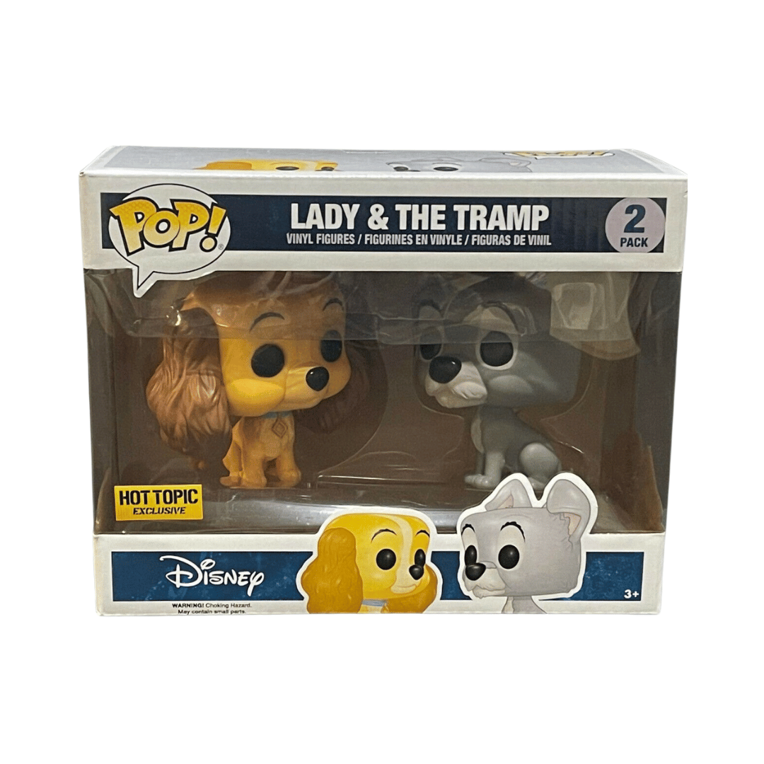 Funko POP! Disney - Lady & The Tramp (Hot Topic) [2-Pack]