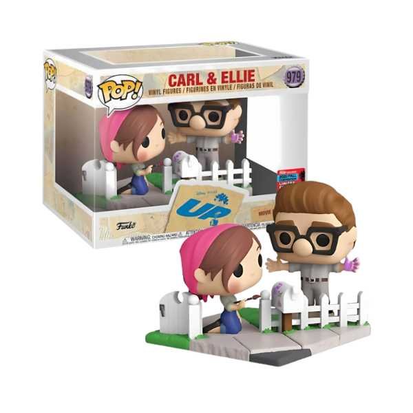 Funko POP! Disney Pixar UP - Carl & Ellie (2020 Fall Convention) #979