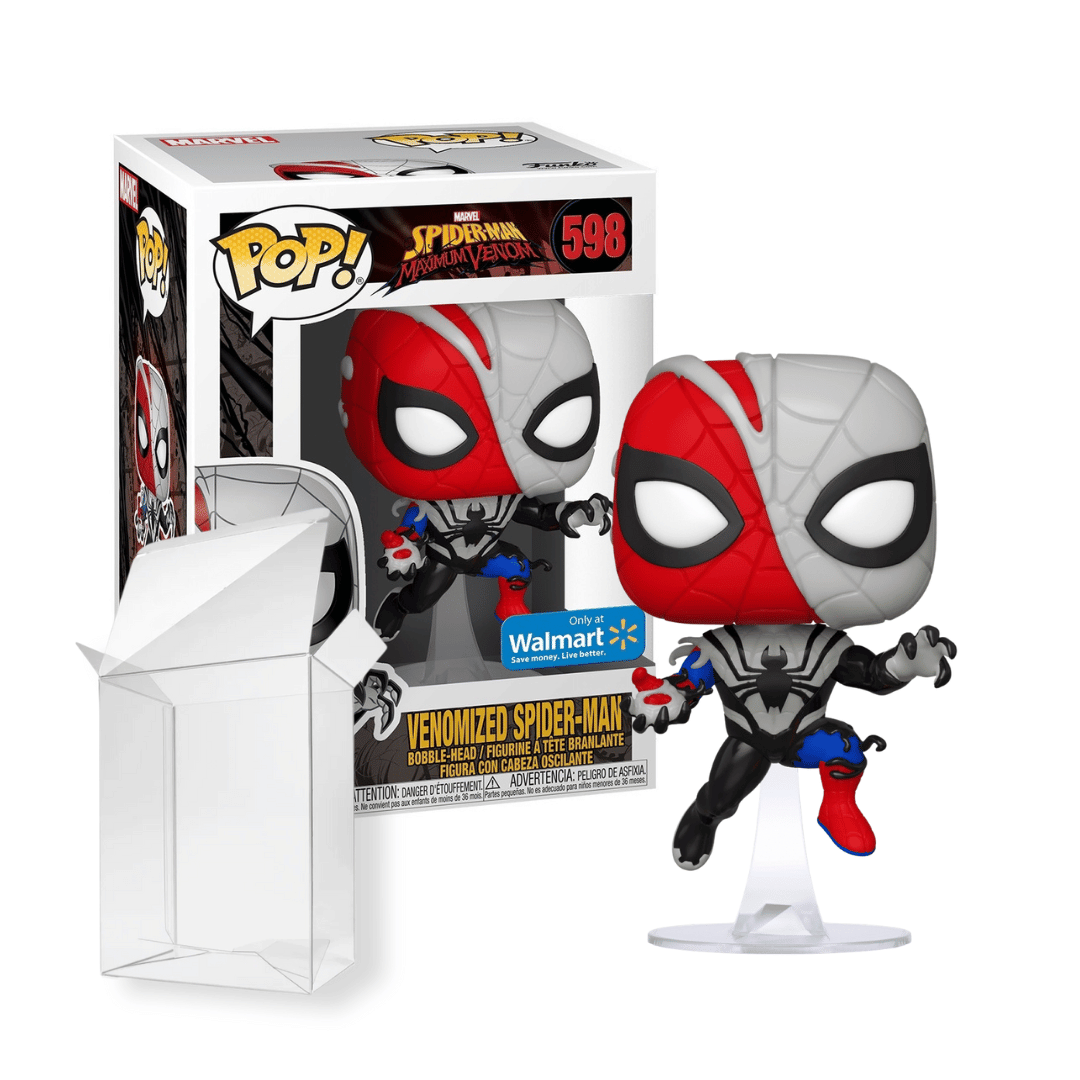 Funko POP! Marvel: Spider-Man Maximum Venom - Venomized Spider-Man (Walmart) #598