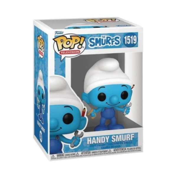 Funko POP! Television_ The Smurfs - Handy Smurf #1519