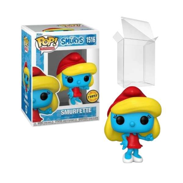 Funko POP! Television_ The Smurfs -Smurfette #1516 CHASE