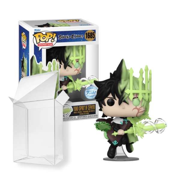 Funko Pop! Animation: Black Clover - Yuno Spirit of Zephyr - Special edition Exclusive #1685