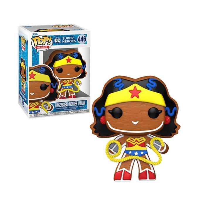 Funko Pop! DC Comics Wonder Woman #446 - Gingerbread Kerst Holliday Edition