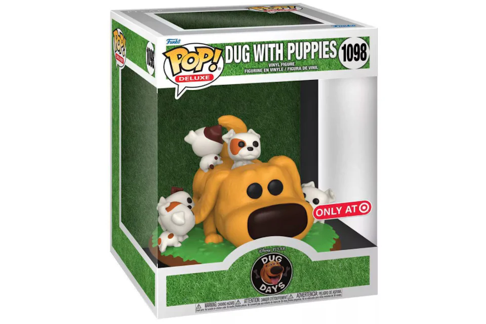 Funko Pop! Disney Dug Days - Dug with Puppies Deluxe Target Exclusive