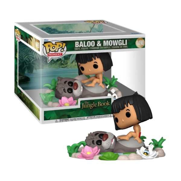 Funko Pop! Disney_ The Jungle Book - Baloo & Mowgli #1490