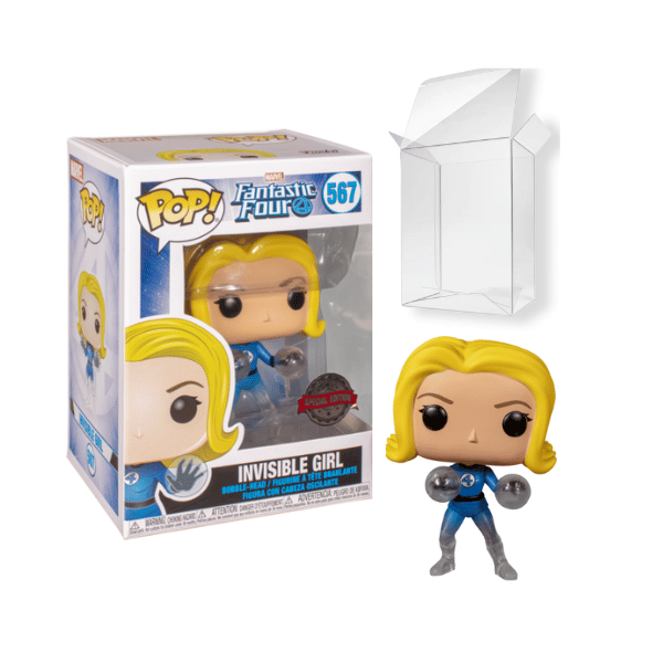 Funko Pop! Marvel: Fantastic Four - Invisible Girl #567 Special Edition