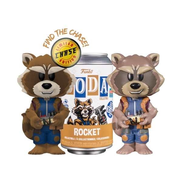 Funko Pop! Marvel: Guardians of the Galaxy - Rocket Raccoon SODA (2021 Fall Convention Exclusive) (Kans op Chase)