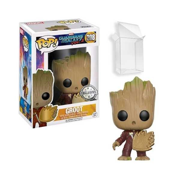 Funko Pop! Marvel: Guardians of the Galaxy vol. 2 - Groot #208 Exclusive [7/10]