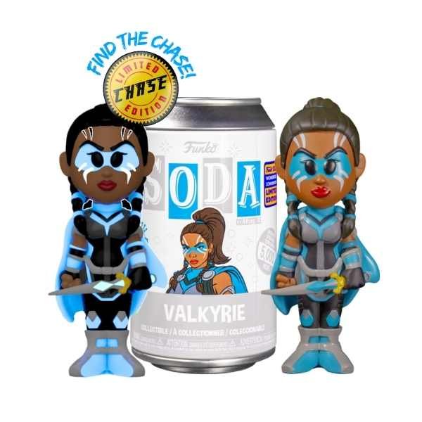 Funko Pop! Marvel: Thor - Valkyrie SODA in Collector Can (2023 Wondrous Convention Exclusive) [Met kans op Chase]