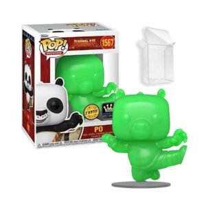 Funko Pop! Movies_ Kung fu Panda - Po #1567 Specialty Series GLOW Chase Exclusive