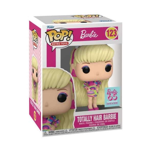 Funko Pop! Retro Toys_ Barbie - Totally Hair Barbie #123