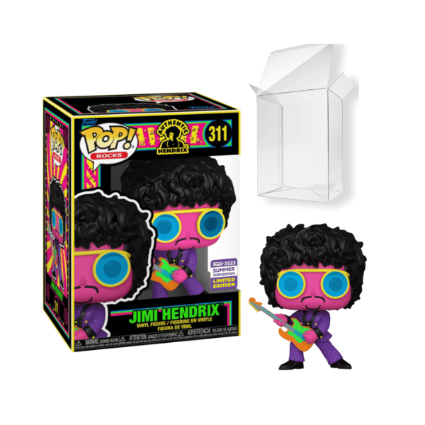 Funko Pop! Rocks: Authentic Hendrix - Jimi Hendrix #311 2023 Summer Convention Exclusive