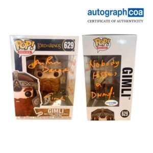 John Rhys-Davies Signed Funko Pop! The Lord Of The Rings - Gimli #629 Funko Exclusive ACOA