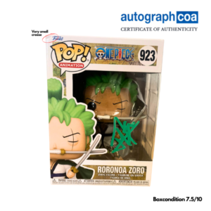 Mackenyu Live Action Signed Funko Pop! One Piece - Roronoa Zoro