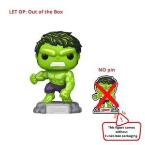 OUT OF THE BOX Funko Pop! Marvel - Avengers: Beyond Earth's Mightiest - Hulk with Pin