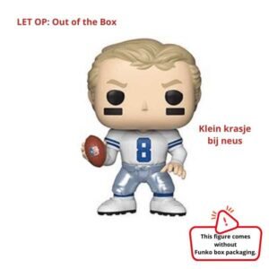 OUT OF THE BOX Funko Pop! NFL Dallas Cowboys Hall of Fame MISP Troy Aikman #112