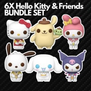 6X BUNDLE DISCOUNT SET - Funko Pop! Hello Kitty & Friends