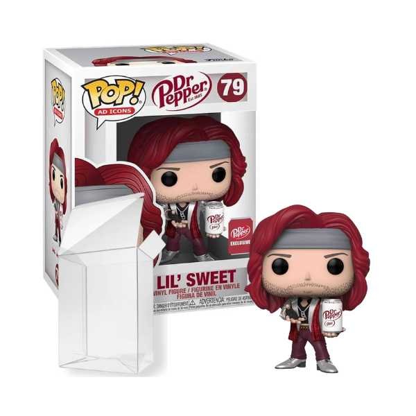 Funko Pop! Ad Icons: Dr. Pepper - Lil' Sweet #79 Dr. Pepper Exclusive Box conditie 7/10]