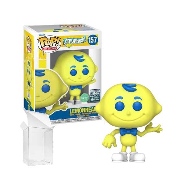 Funko Pop! Ad Icons: lemonhead - Lemonhead #157 Scented Funkon 2022 Exclusive [7/10]