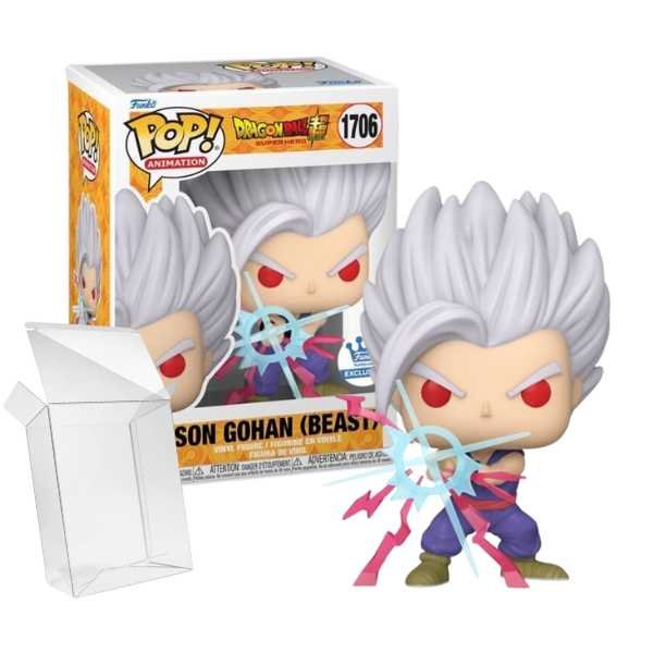 Funko Pop! Animation: Dragon Ball Super - Son Gohan (Beast) #1706 Funko Exclusive