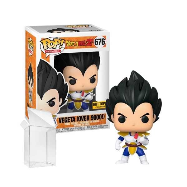 Funko Pop! Animation: Dragon Ball Z - Vegeta (Over 9000) #676 Hot Topic Exclusive [6.5/10]