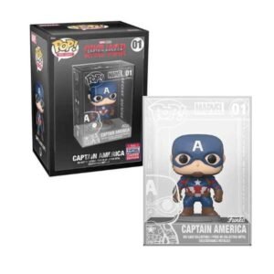 Funko Pop! Die-Cast Marvel: Captain America Civil War - 2021 Summer Convention Exclusive #01