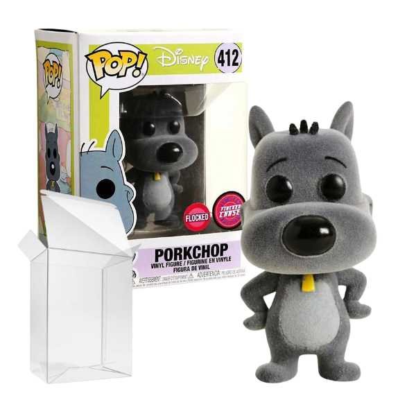 Funko Pop! Disney: Porkchop (Flocked CHASE) #412 [7.5/10]