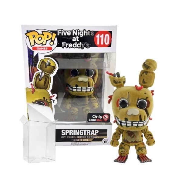 Funko Pop!: FNAF - Springtrap (Flocked) - #110 - GameStop Exclusive