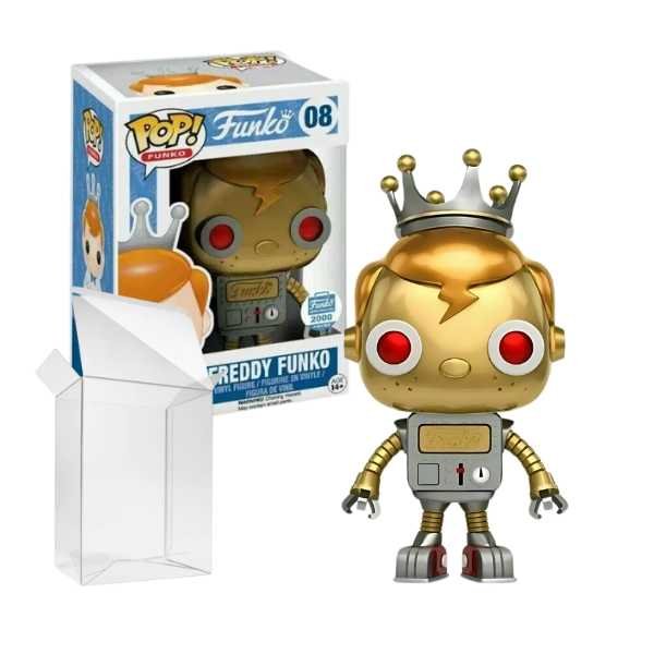 Funko Pop! Freddy Funko #08 Gold Robot Funko Shop Exclusive LE 2000