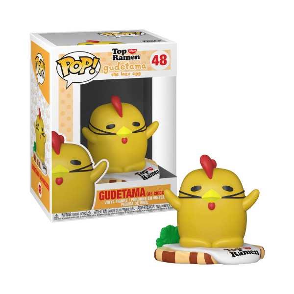 Funko Pop! Gudetama The Lazy Egg - Gudetama As Chicken #48 [Box conditie 7.5/10]